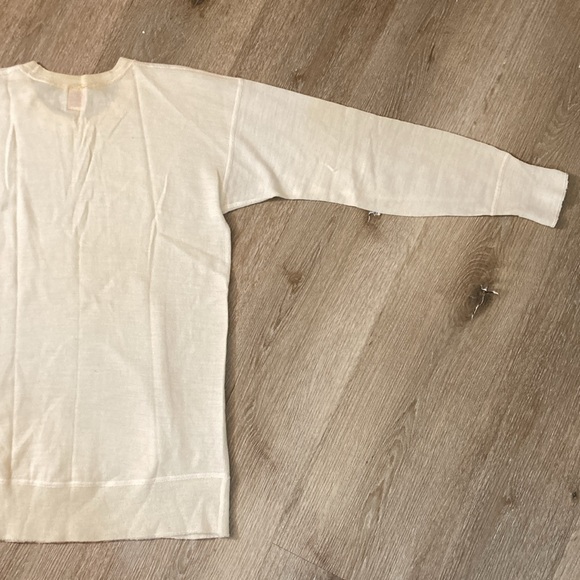 Vintage Shepherd Pure Wool Thermal Undershirt Sweater 1940s WW2 Size 38.5 / S/M - Picture 13 of 13